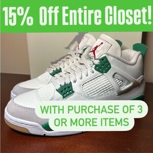 SAVE 15% on Purchases of 3 or More Items